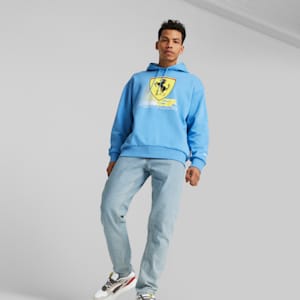 Scuderia Ferrari Race CBS Men's Motorsport Hoodie, Regal Blue, extralarge-IND