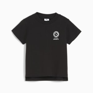 Camiseta gráfica PUMA x LIBERTY para niño, PUMA Black, extralarge