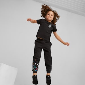 PUMA x LIBERTY Kids' Graphic Tee, PUMA Black, extralarge-GBR