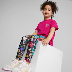 PUMA x LIBERTY Kids' Graphic Tee, Pinktastic, extralarge-GBR