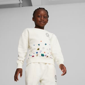 PUMA x LIBERTY Kids' Sweatshirt, Warm White, extralarge