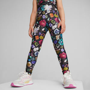 PUMA x LIBERTY Kids' Leggings, PUMA Black, extralarge