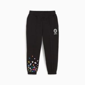 Pants PUMA x LIBERTY para niños, PUMA Black, extralarge