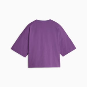 ウィメンズ PUMA WITH SWAROVSKI CRYSTALS Tシャツ, Purple Pop, extralarge-JPN