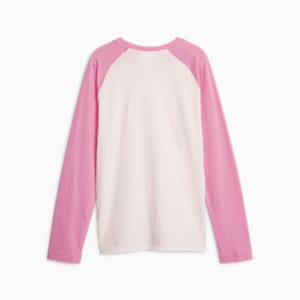 キッズ PUMA x スポンジ・ボブ 長袖 Tシャツ 128cm-164cm, Frosty Pink, extralarge-JPN