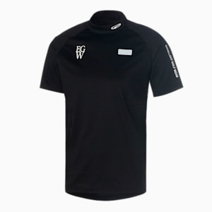 メンズ ゴルフ EGW ツアー 半袖 モックネック スウェット シャツ, PUMA Black