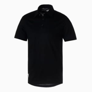 メンズ ゴルフ EGW ウォッシャブル ウール 半袖 ポロシャツ, PUMA Black