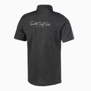 メンズ ゴルフ EGW ウォッシャブル ウール 半袖 ポロシャツ, QUIET SHADE Heather