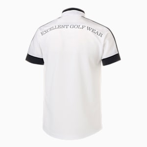 メンズ ゴルフ EGW 接触冷感 ツアー 半袖 ポロシャツ, Bright White