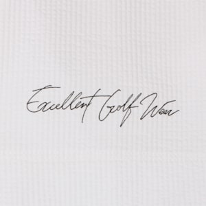 メンズ ゴルフ EGW 半袖 ポロシャツ, Bright White