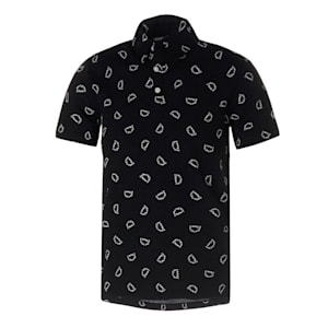 メンズ ゴルフ EGW グラフィック 半袖 ポロシャツ, PUMA Black