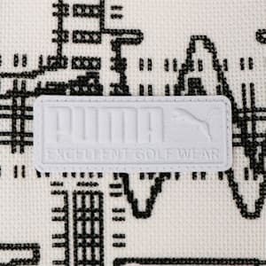 メンズ ゴルフ EGW グラフィック 半袖 モックネック シャツ, Bright White