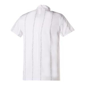 ウィメンズ ゴルフ EGW 接触冷感 グラフィック 半袖 モックネック シャツ, Bright White