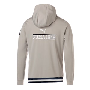 メンズ ゴルフ スウェット フルジップ フーディー, High Rise Heather, extralarge-JPN