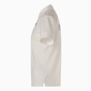 メンズ ゴルフ PUMA バック プリント 半袖 ポロシャツ, Bright White, extralarge-JPN