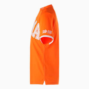 メンズ ゴルフ 接触冷感 ビッグ ロゴ 半袖 モックネック シャツ, Rickie Orange