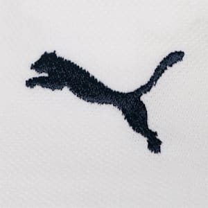 メンズ ゴルフ 接触冷感 ビッグ ロゴ 半袖 モックネック セーター, Bright White, extralarge-JPN