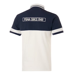 メンズ ゴルフ PUMA 1948 プリント 半袖 ポロシャツ, Bright White, extralarge-JPN