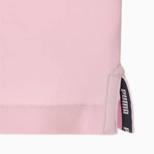 メンズ ゴルフ プリント モックネック 半袖 ポロシャツ, Pearl Pink, extralarge-JPN