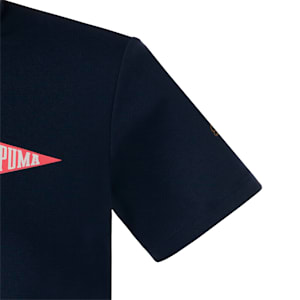 ウィメンズ ゴルフ ツアー 半袖 モックネック シャツ, Navy Blazer