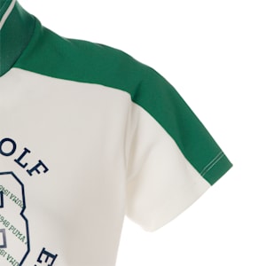 ウィメンズ ゴルフ 48 ロゴ 半袖 モックネック シャツ, Bright White