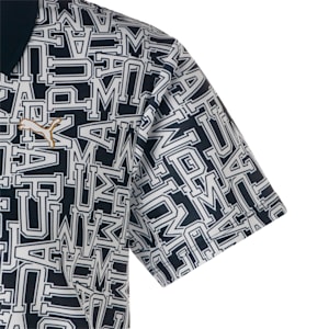 ウィメンズ ゴルフ ランダム グラフィック 半袖 ポロシャツ, Navy Blazer
