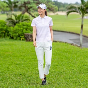 ウィメンズ ゴルフ ランダム グラフィック 半袖 ポロシャツ, Pearl Pink, extralarge-JPN
