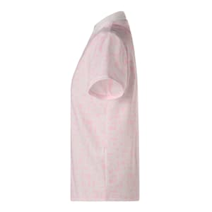 ウィメンズ ゴルフ ランダム グラフィック 半袖 ポロシャツ, Pearl Pink, extralarge-JPN