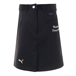 ウィメンズ ゴルフ スウェット スウィングカット スカート, PUMA Black