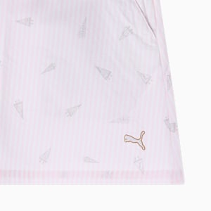 ウィメンズ ゴルフ フラッグ プリント シアサッカー スカート, Pearl Pink, extralarge-JPN