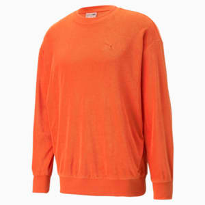 Sudadera CLASSICS Towelling Crew para hombre, Chili Powder