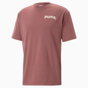 メンズ PUMA TEAM グラフィック Tシャツ, Wood Violet