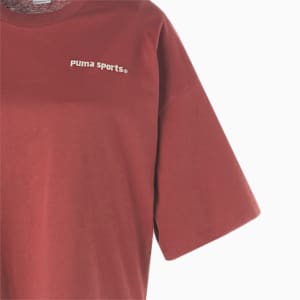ウィメンズ PUMA TEAM グラフィック Tシャツ, Wood Violet, extralarge-JPN