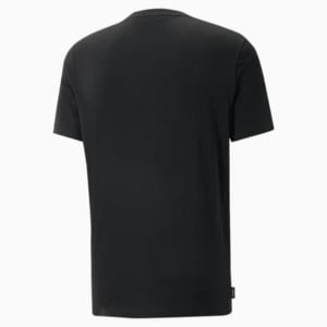 Iconic Cat Graphic Men's Tee, PUMA Black