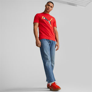 メンズ グラフィックス ICONIC CAT Tシャツ, PUMA Red, extralarge-JPN