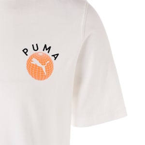 メンズ グラフィックス PUMA GLOBE Tシャツ, PUMA White, extralarge-JPN