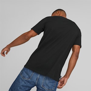 Camiseta estampada Wild Cat para hombre, PUMA Black