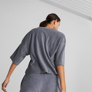 ウィメンズ CLASSICS パイル Tシャツ, Gray Tile, extralarge-JPN