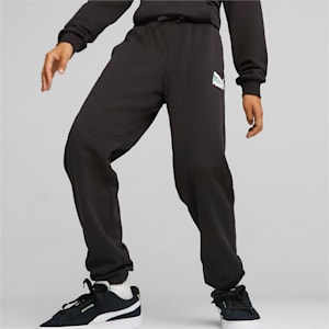 キッズ ボーイズ CLASSICS SUPER PUMA スウェットパンツ 128-164cm, PUMA Black, extralarge-JPN