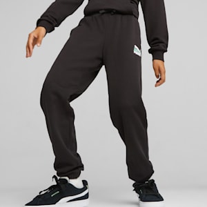 Classics SUPER PUMA Boys' Sweatpants, PUMA Black, extralarge