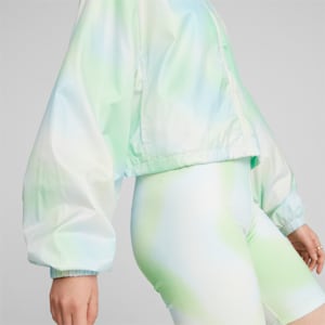 Classics Printed Women's Woven Jacket, Spring Fern, extralarge-IND