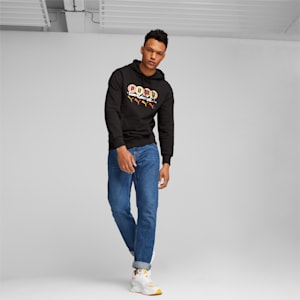 Sportswear by PUMA Worldwide Men's Hoodie, PUMA Black, extralarge-IND