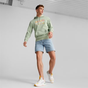 Sportswear by PUMA Worldwide Men's Hoodie, Green Fog, extralarge-IND
