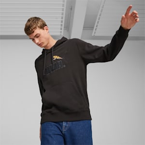 NO.1 LOGO Unisex Hoodie, PUMA Black, extralarge-IND