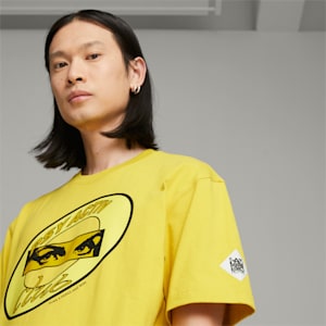 PUMA x PERKS AND MINI Unisex Graphic Tee, Fresh Pear, extralarge-IND