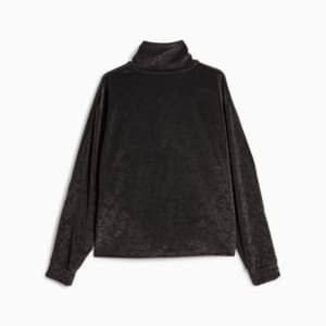 PUMA x PERKS AND MINI Velour Top, PUMA Black, extralarge-GBR