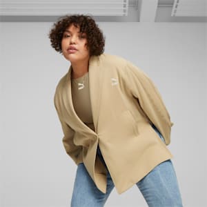 T7 Women's Blazer, Sand Dune, extralarge-IND