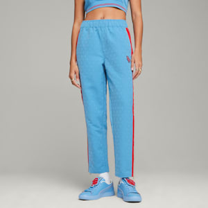 Pantalones deportivos T7 de PUMA x DAPPER DAN para mujer, Regal Blue, extralarge