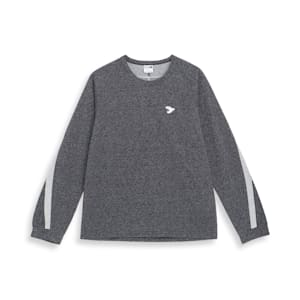 ユニセックス HYO-RI 長袖 Tシャツ, Medium Gray Heather, extralarge-JPN