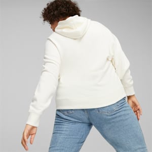 Classics Logo Infill Women's Hoodie, Warm White-Beach Days, extralarge